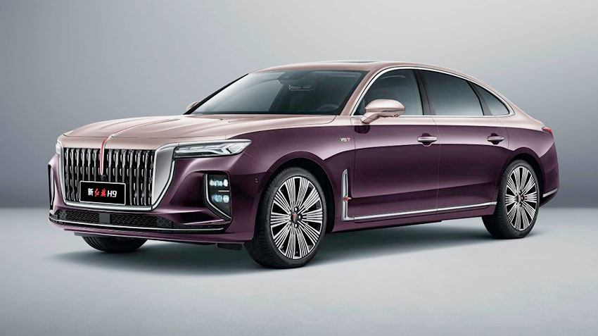Седан Hongqi H9 образца 2024 года
