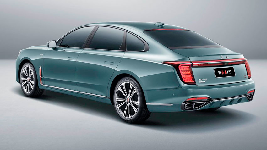 Hongqi H9/Senat 900 — вид сзади