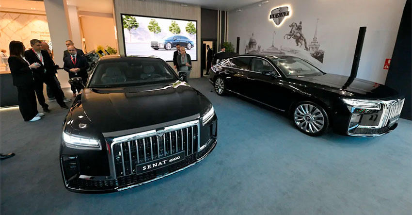 Премьера автомобилей Senat 900/1000 на ПМЭФ-2026
