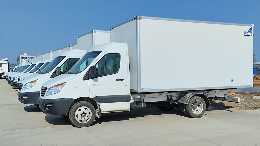 Новые LCV марки Sollers на площадке дилера