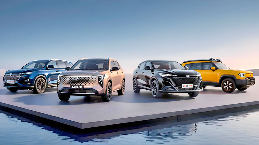 Четыре новых модели Changan для российского рынка