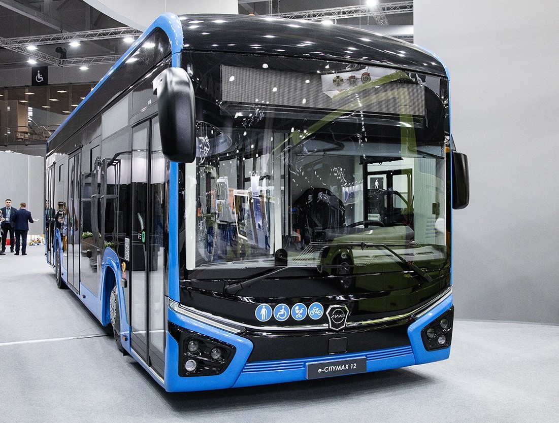 Ликинский автобусный завод показал новый e-CITYMAX 12 на COMvex 2026